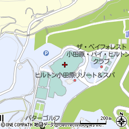 ザ・ロビーラウンジ ヒルトン小田原リゾート&スパ周辺の地図