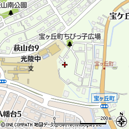愛知県瀬戸市宝ケ丘町149周辺の地図