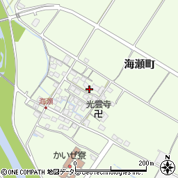 滋賀県彦根市海瀬町536周辺の地図
