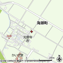 滋賀県彦根市海瀬町374周辺の地図