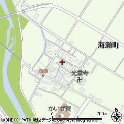 滋賀県彦根市海瀬町544周辺の地図