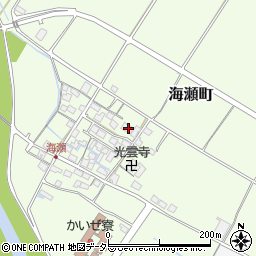 滋賀県彦根市海瀬町537周辺の地図