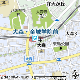 愛知県名古屋市守山区大森3丁目212周辺の地図