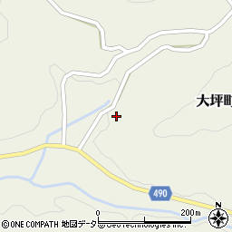 愛知県豊田市大坪町（久保見）周辺の地図