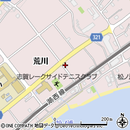 滋賀県大津市荒川842周辺の地図