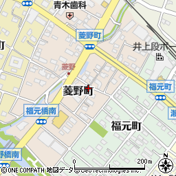 愛知県瀬戸市菱野町235周辺の地図