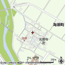 滋賀県彦根市海瀬町545周辺の地図