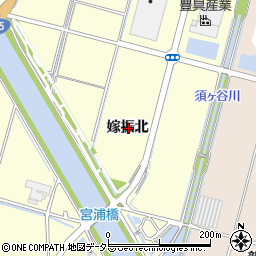 愛知県稲沢市平和町嫁振北周辺の地図
