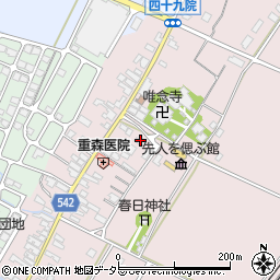 滋賀県犬上郡豊郷町四十九院810周辺の地図
