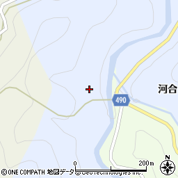 愛知県豊田市田津原町西河合周辺の地図