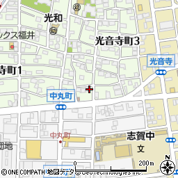 愛知県名古屋市北区光音寺町1丁目102周辺の地図