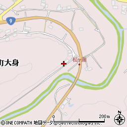 京都府福知山市三和町大身236周辺の地図