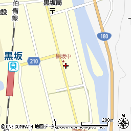 鳥取県日野郡日野町黒坂1429周辺の地図