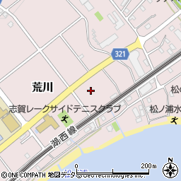 滋賀県大津市荒川843周辺の地図