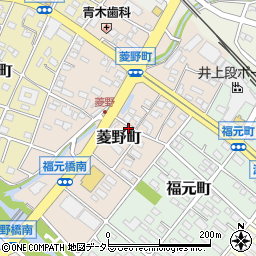 愛知県瀬戸市菱野町236周辺の地図