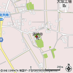 済納寺周辺の地図