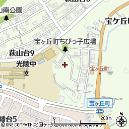 愛知県瀬戸市宝ケ丘町154周辺の地図