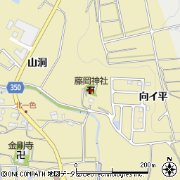 愛知県豊田市北一色町山洞40周辺の地図