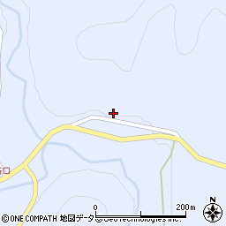 京都府南丹市日吉町佐々江段田周辺の地図