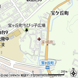 愛知県瀬戸市宝ケ丘町117周辺の地図