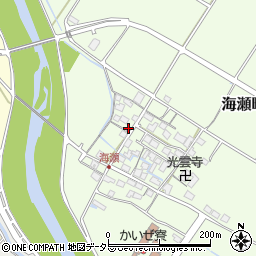 滋賀県彦根市海瀬町717周辺の地図