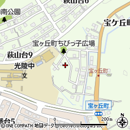 愛知県瀬戸市宝ケ丘町152周辺の地図