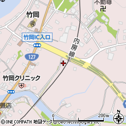 千葉県富津市竹岡684周辺の地図