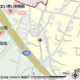静岡県富士市久沢1637-5周辺の地図