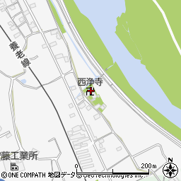 西淨寺周辺の地図
