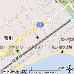 滋賀県大津市荒川840-1周辺の地図