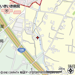 静岡県富士市久沢1637-4周辺の地図