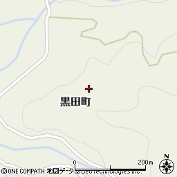 愛知県豊田市黒田町二本木周辺の地図