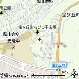 愛知県瀬戸市宝ケ丘町152-3周辺の地図