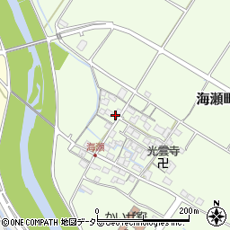滋賀県彦根市海瀬町718周辺の地図