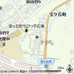 愛知県瀬戸市宝ケ丘町120周辺の地図