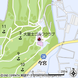 大富士ゴルフクラブ周辺の地図