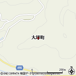 愛知県豊田市大坪町周辺の地図