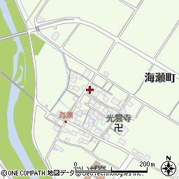 滋賀県彦根市海瀬町531周辺の地図