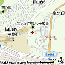 愛知県瀬戸市宝ケ丘町133-12周辺の地図
