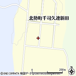 三重県いなべ市北勢町千司久連新田周辺の地図