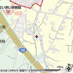静岡県富士市久沢1637周辺の地図