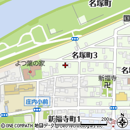 愛知県名古屋市西区名塚町3丁目32周辺の地図