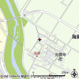 滋賀県彦根市海瀬町720周辺の地図