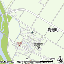 滋賀県彦根市海瀬町529周辺の地図