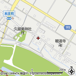 滋賀県彦根市本庄町1777周辺の地図