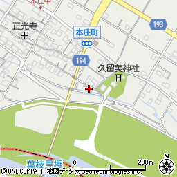 滋賀県彦根市本庄町2525周辺の地図