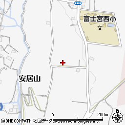 静岡県富士宮市安居山330周辺の地図