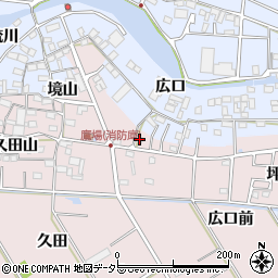 愛知県愛西市鷹場町五反山2周辺の地図