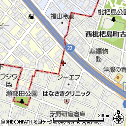 株式会社メイギ物産　本社周辺の地図