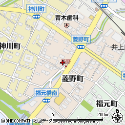 愛知県瀬戸市菱野町115周辺の地図